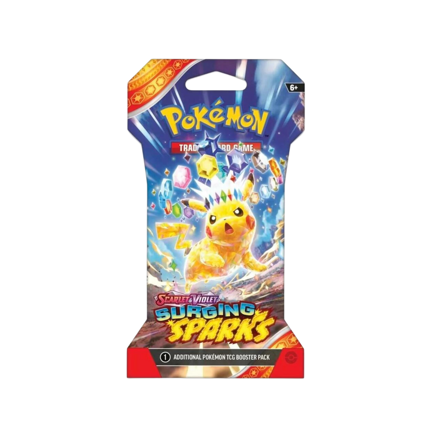 Pokemon: Scarlet & Violet - Surging Sparks Sleeved Booster Pack