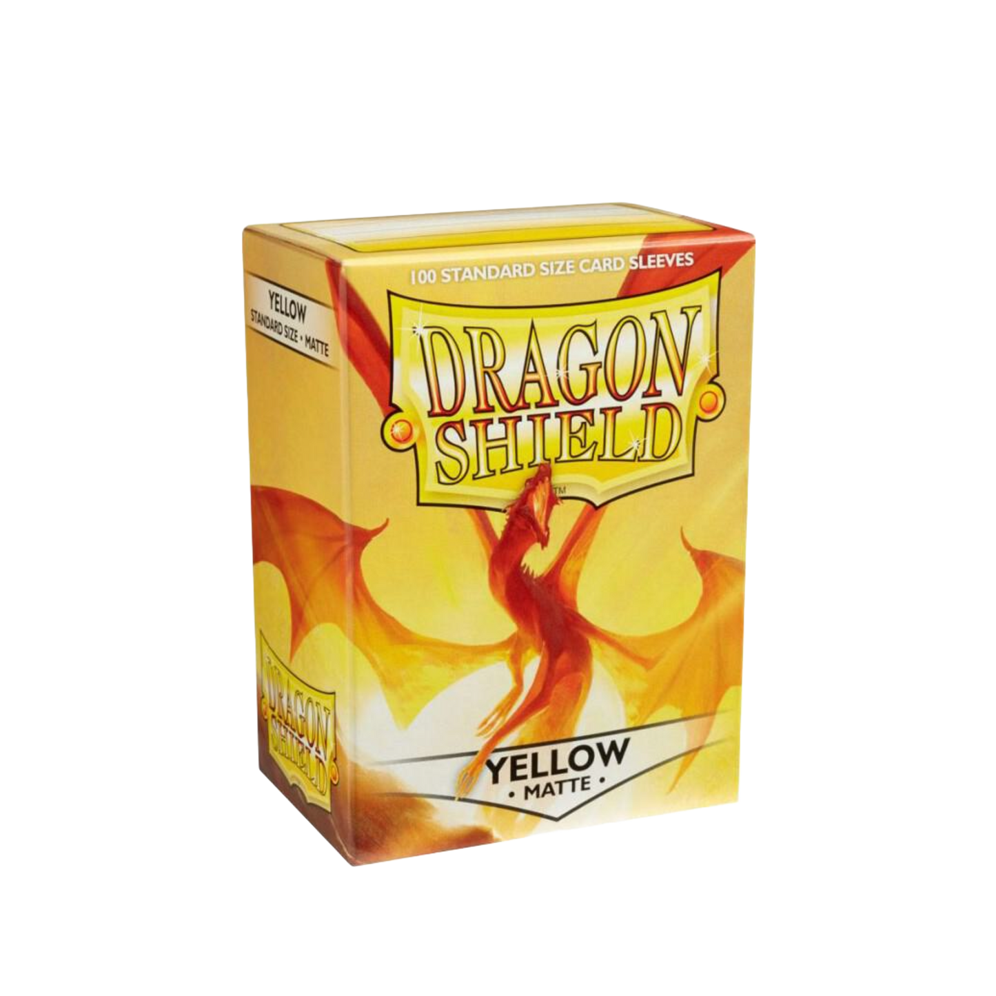 Dragon Shield Matte Sleeves - Yellow