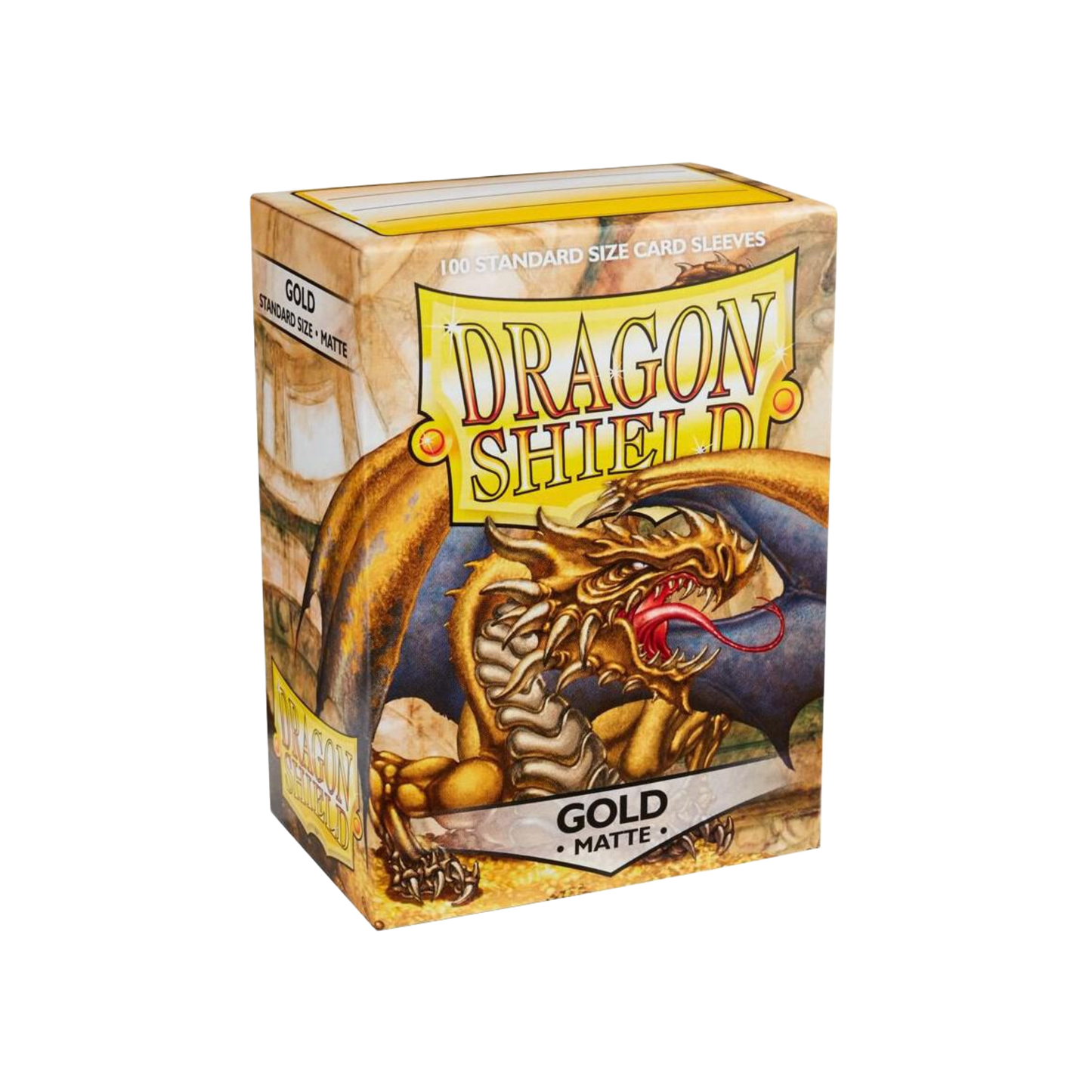 Dragon Shield Matte Sleeves - Gold