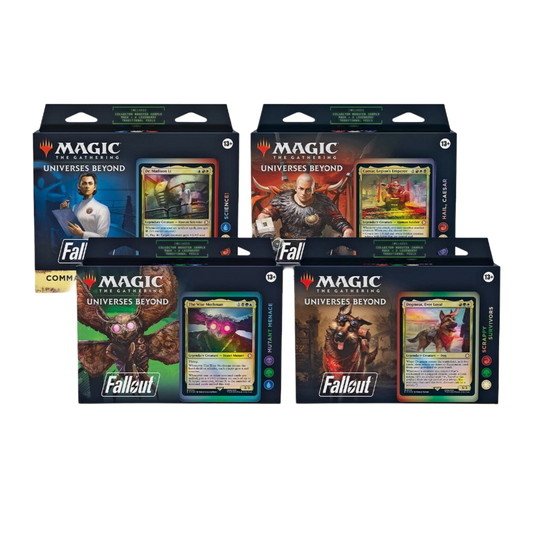 MTG: Fallout - Commander Deck: Display Case (4 Decks)