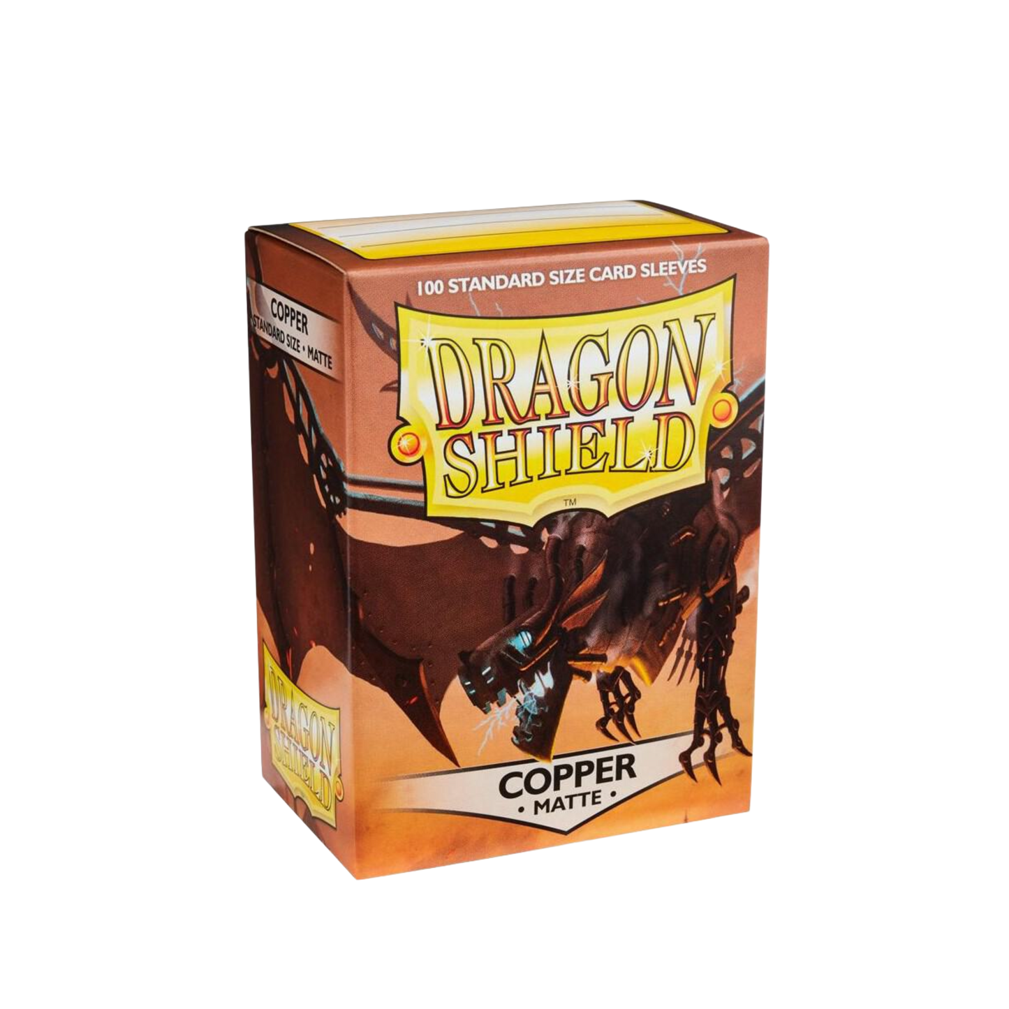 Dragon Shield Matte Sleeves - Copper