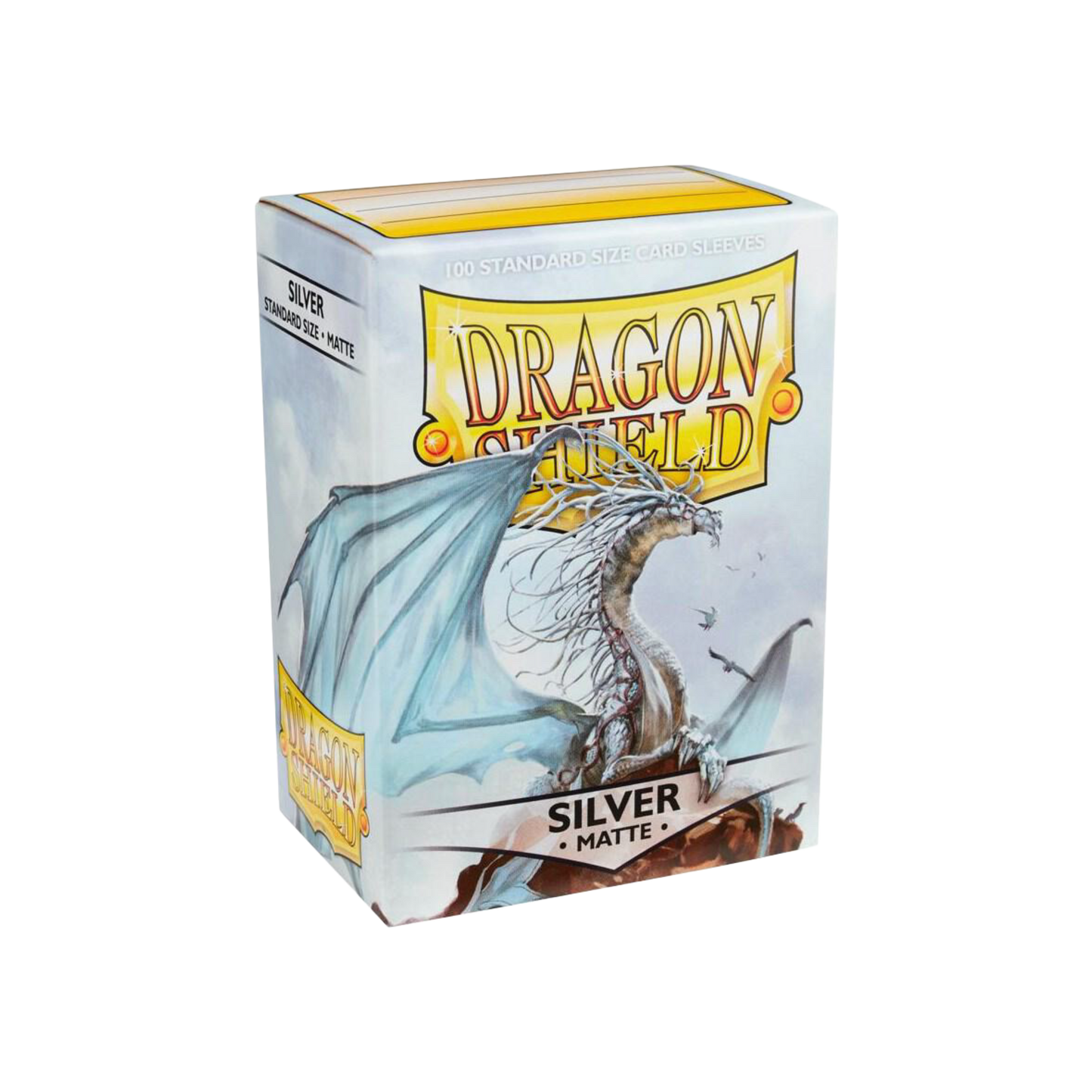 Dragon Shield Matte Sleeves - Silver