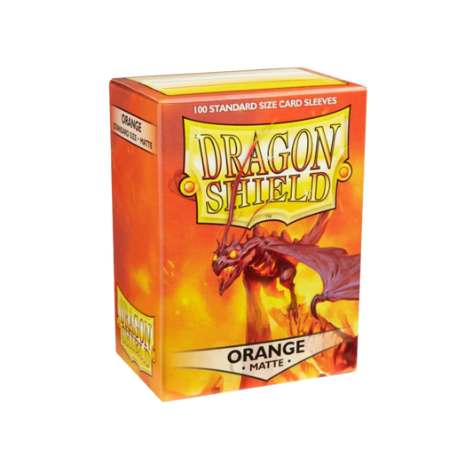 Dragon Shield Matte Sleeves - Orange