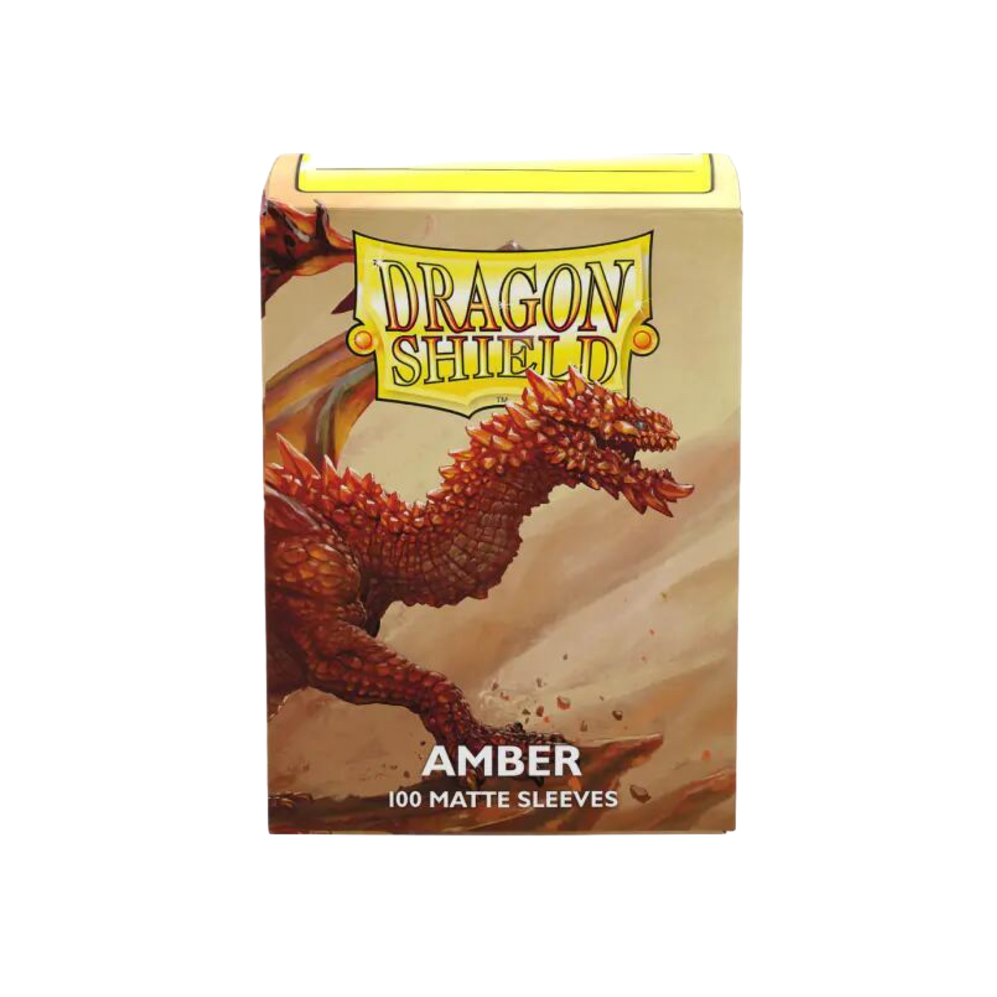Dragon Shield Matte Sleeves - Amber