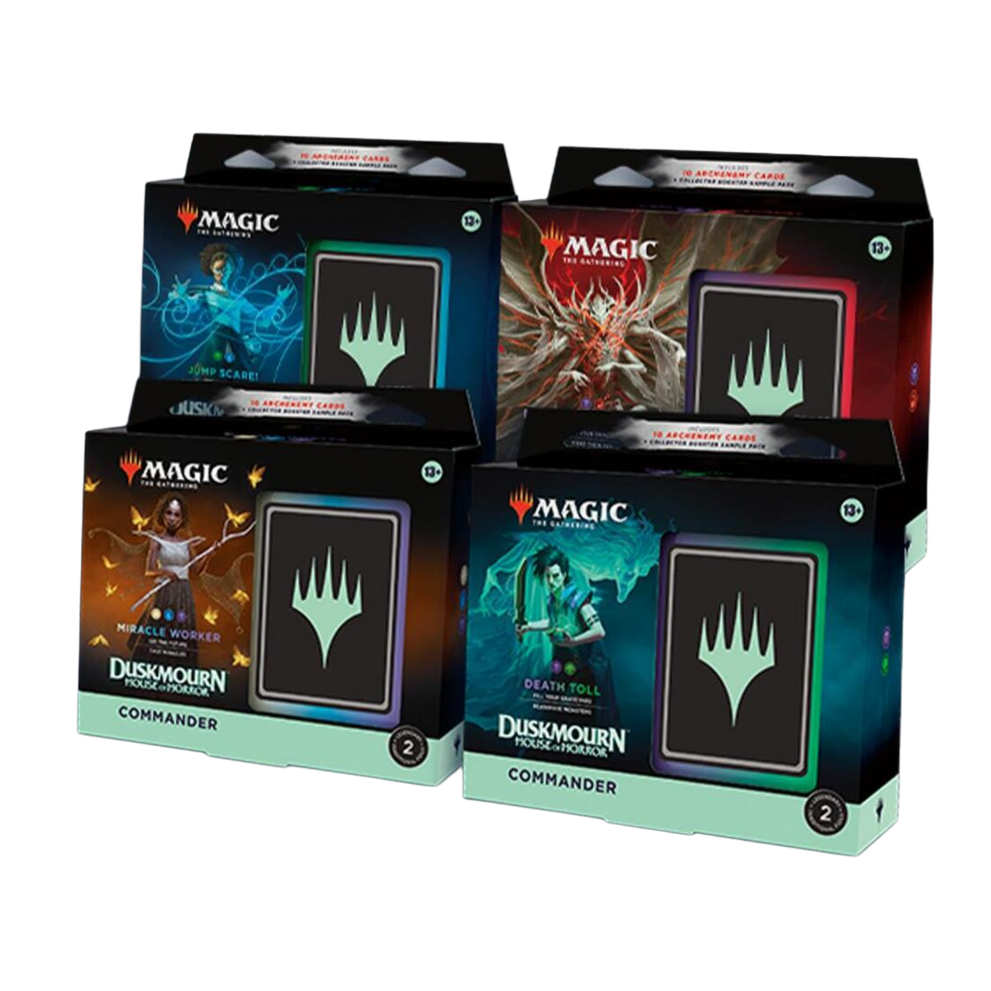 MTG: Duskmourn - Commander Deck: Display Case (4 Decks)