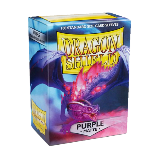 Dragon Shield Matte Sleeves - Matte Purple